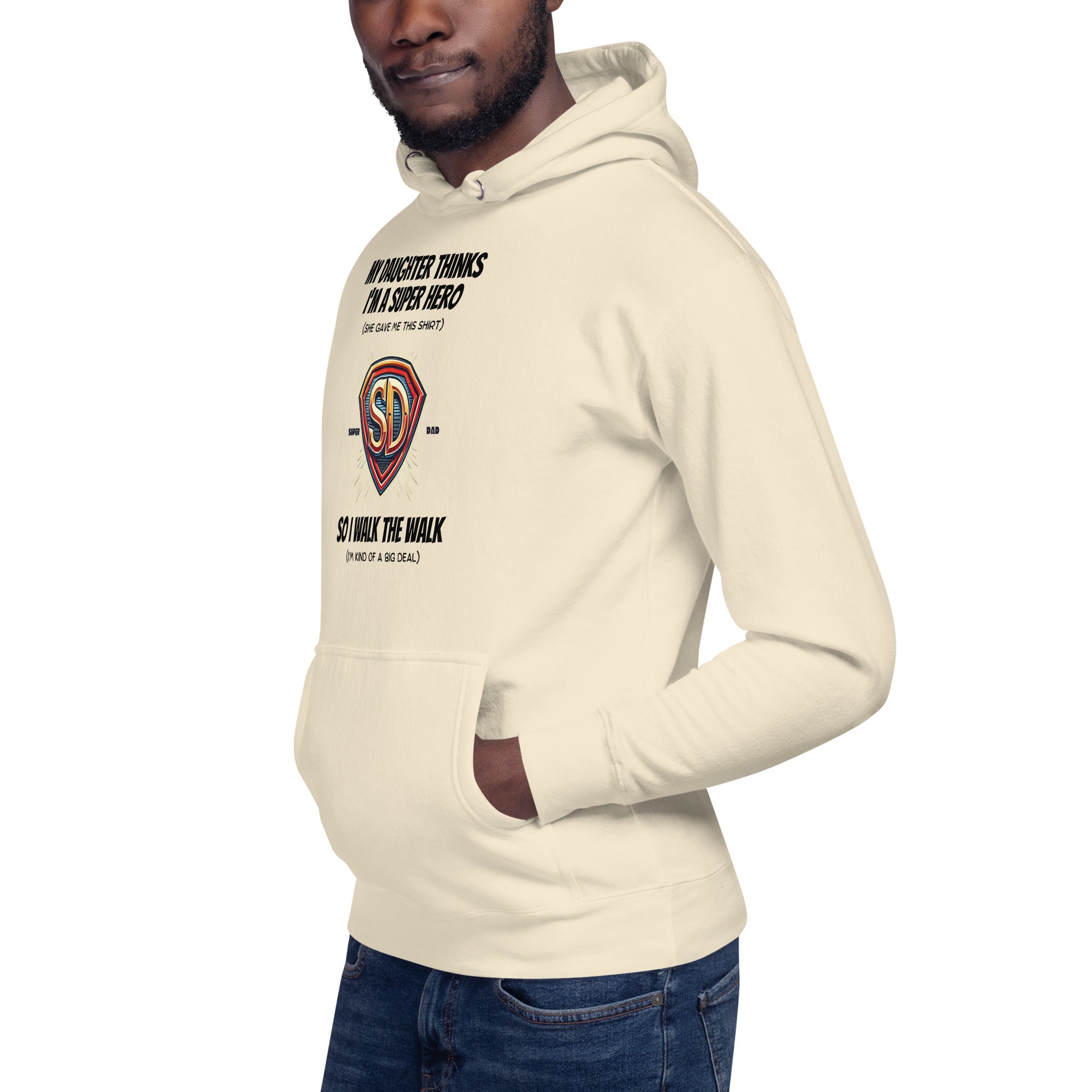 Super Hero Dad Comic Book Hoodie