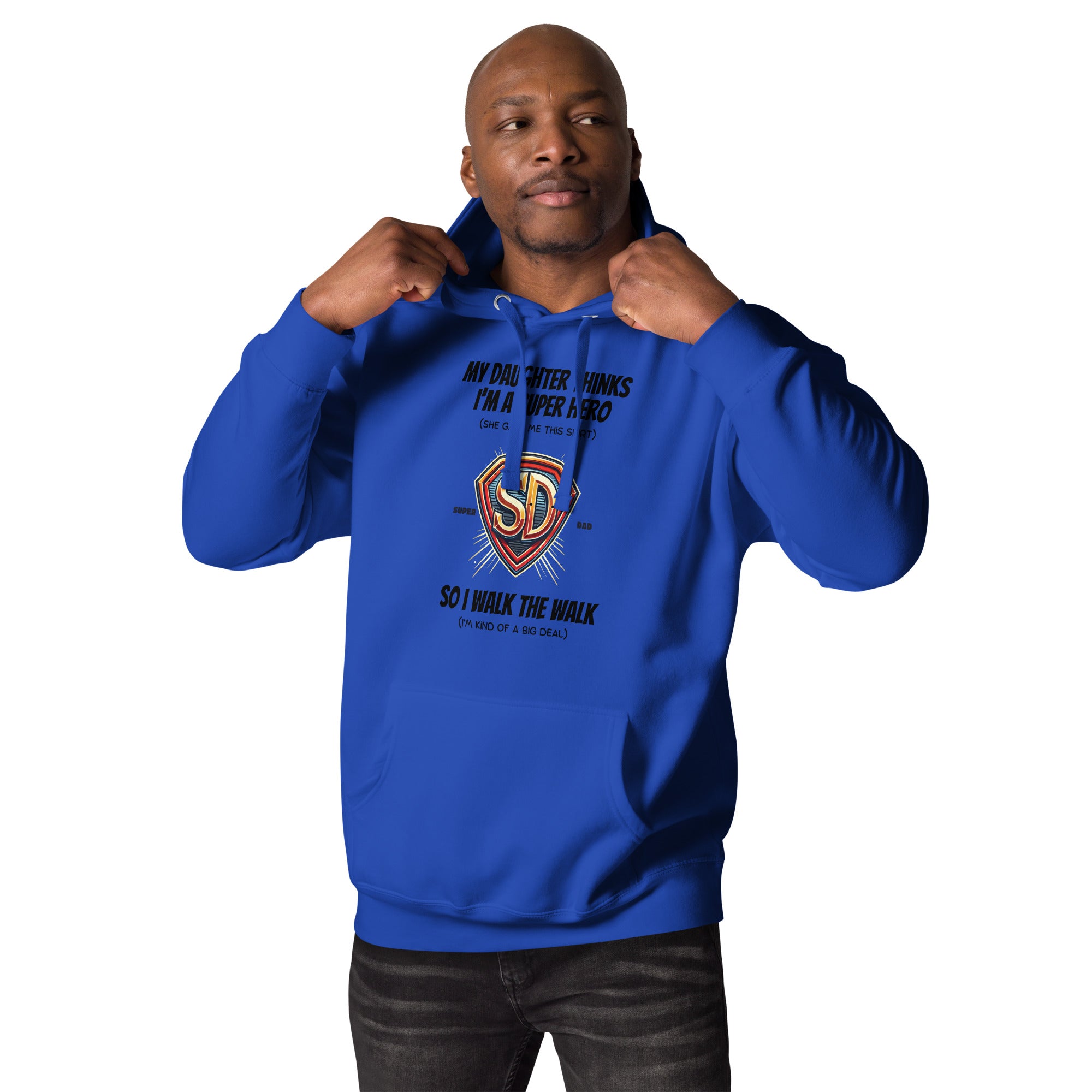 Super Hero Dad Comic Book Hoodie